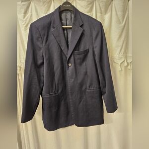 J. Crew Navy 3 Button Blazer
